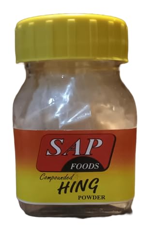 ENTERPRISES Sap Foods Asafoetida Hing Jar(25G)-Strongest Compounded Pure Hing Powder(Pack 1)