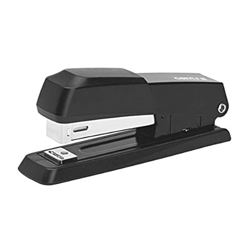 Centra Heftgerät HSM, 20 Blatt Bürotacker aus Metall, für 24/6 und 26/6 Heftklammern, Schwarz, 623671