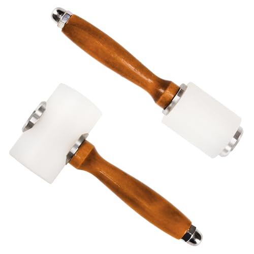 Outils pour le travail du cuir Tosnail incluant maillets et marteau à bijoux - 2