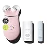 NUFACE Trinity+ Microcurrent Facial Device Kit, FDA-Cleared - Face Sculpting Tool, Skin Tightening Massager & Face Lift Device, Supports Lymphatic Drainage, 3 Frequencies, Activator Gel, Sandy Rose