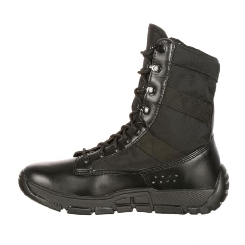 ROCKY C4T - Military Inspired Public Service Boot, Black, Size 12(M)