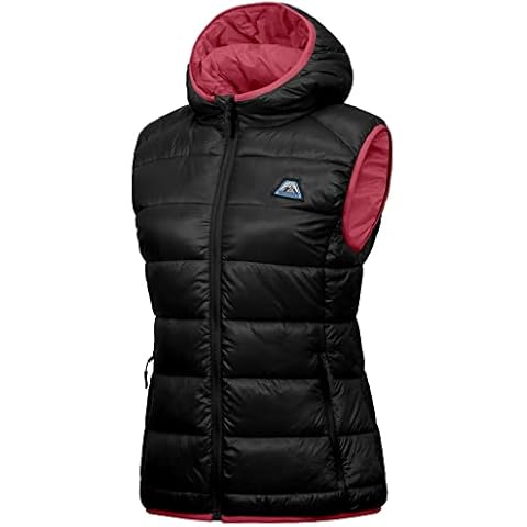 Chaleco acolchado ligero Mapamyumco con capucha para mujer Cover