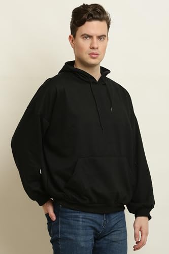 Image of Fleece Oversized Fit Pocket Hoodie for Men Small to 10xl