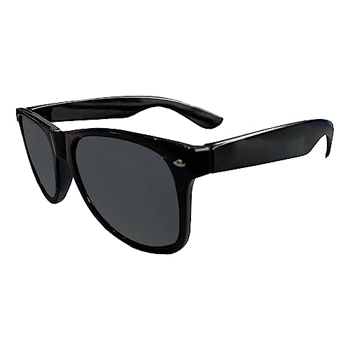 LotsBuyLots Black Sunglasses Bulk UV400 Protection Retro Party Sunglasses for Adults Party Favors - Set of 104
