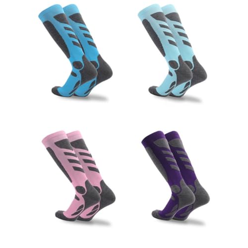 Outdoor Sports Thickened Mountaineering Socks, Towel Bottoms, Long Sleeves to Absorb Sweat and Keep Warm(L)