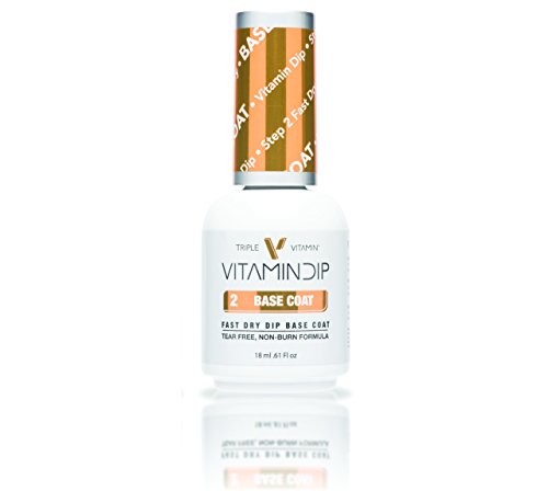 Triple Vitamin dip liquid (0.6oz. /each) (Step 2-Base Coat)