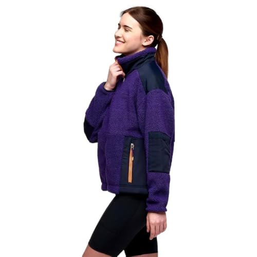 Cotopaxi Women's Bacano Fleece Jacket, Black Violet/Carbon2