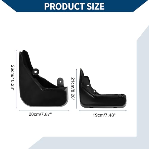 Image of Mud Flaps Splash Guards W /Mount Accessories for Mercedes-Benz E Class 2008-2013 Front and Rear Mud Guards 1 Set