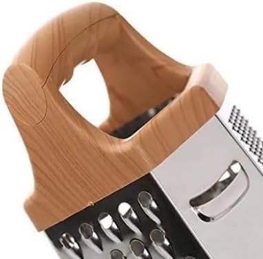 Kitchen Grater Slicer, 20cm, Red Vegetable & Fruit Grater & Slicer (1)