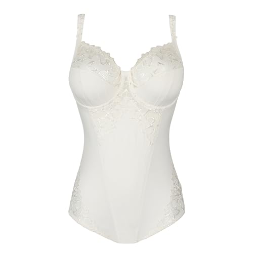 Body à bonnets emboîtants Deauville en broderie fine de haute corseterie