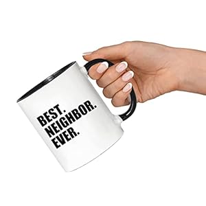 Best Neighbor Ever Mugs Set Housewarming Welcome Gift for Neighbors Co-Workers Friends Novelty Moving Away Mugs Neighbor Birthday Christmas Gift Idea Coffee Cup 11 oz 2-pack Best Neighbor Ever Mugs Set Housewarming Welcome Gift for Neighbors Co Workers Friends Novelty Moving Away Mugs Neighbor Birthday Christmas Gift Idea Coffee Cup 11 oz 2 pack