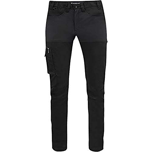 Texstar FP37 Pantalon stretch pour homme Noir Taille W38/L34