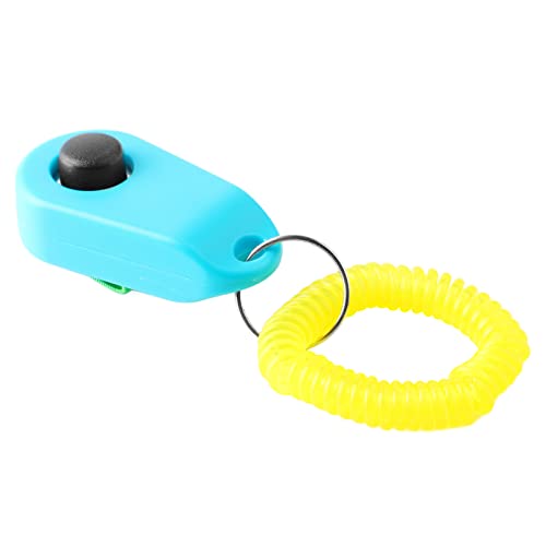 HappyFit Dog Training Clicker Interativo Squeaky Confortável Anel Clicker de Treinamento Universal p