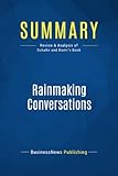 Summary: Rainmaking Conversations: Review and Analysis of Schultz and Doerr's Book