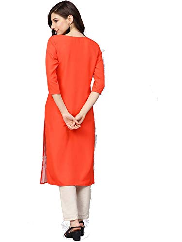 Image of Vaamsi Women's Crepe Regular Kurta