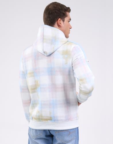 Image of Monte Carlo Men Regular Fit Printed Hooded Neck Pull On Full Sleeve Winter Sweatshirt| Stylish Sweatshirt for Men | Soft Comfortable Casual Winter Wear for Men's (Pack of 1)