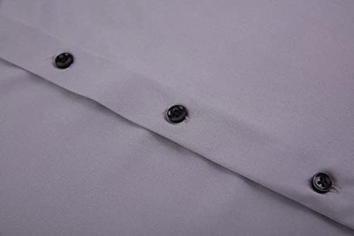 Alex Vando Mens Dress Shirts Regular Fit Long Sleeve Stretch Business Dress Shirts for Men