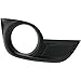 DAT AUTO PARTS Front Right Passenger Side Bumper Fog Light Cover Lamp Hole Bezel Molding Grille Insert Trim Replacement for 2013-2015 Nissan Altima Sedan Black Textured Plastic NI1039115 622563TA0B