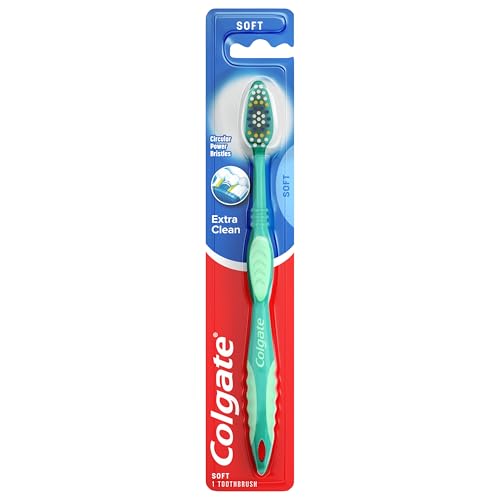 COLGATE Extra Clean Toothbrush (Case of 72), Soft Manual Toothbrush, Value Gentle Toothbrush for Good Mouth, Gums and Oral Care, Dentist Recommended (Model Number: 155677) image 4