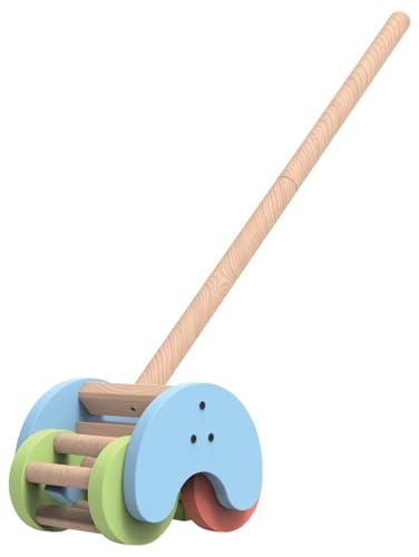 Funskool Giggles Rattle Strider Wooden,Push Along Toy, with Detachable Handle, Ideal for Toddlers, Playful Kid Toy, 18months and Above (B0CZTSQ424) Amazon Price History, Amazon Price Tracker