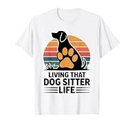 Great for dog lovers, pet sitters, and anyone who enjoys caring for animals and building bonds with pets. A great gift for a professional dog sitter, dog walker, or dedicated animal lover who enjoys pet sitting life. Lightweight, Classic fit, Double-...