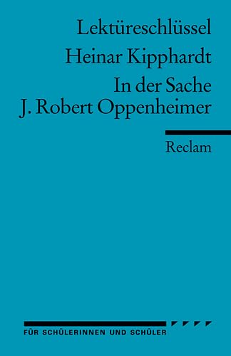 In Der Sache Robert Oppenheimer
