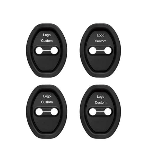 Custom Car Silicone Door Latch Protective Cover Customized Car Door Latch Protector Car Accessories 4PCS