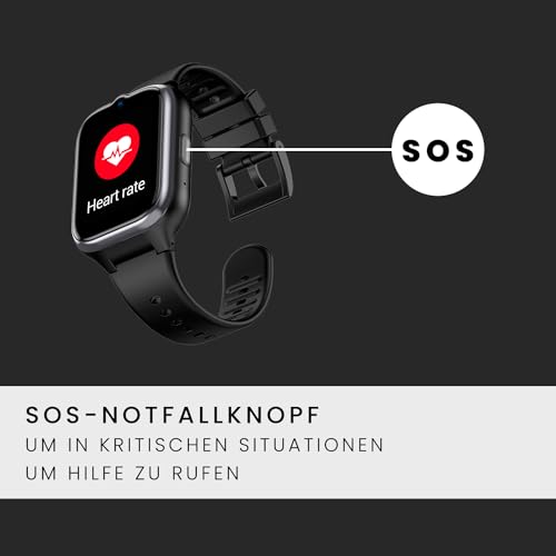 Smartwatch für Senioren Spc Smartee 4G Senior mit großen Buchstaben und GPS