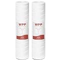 20 x 4.5 Inch 5 Micron String Wound Sediment Water Filter Cartridge, SimPure Whole House Sediment Well Water Filter Replacement for Well Water, Fits DB20P DB20P-3 (2 Pack)
