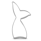LILIAO Whale Mermaid Tail Cookie Cutter, 2.44' Wide x 4.33' Tall x 1' Deep, Stainless Steel