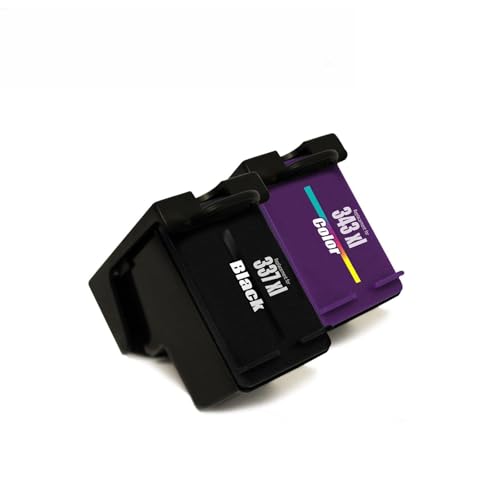 Cartouche 343 et 337 pour HP OfficeJet 6305 impression rapports clairs