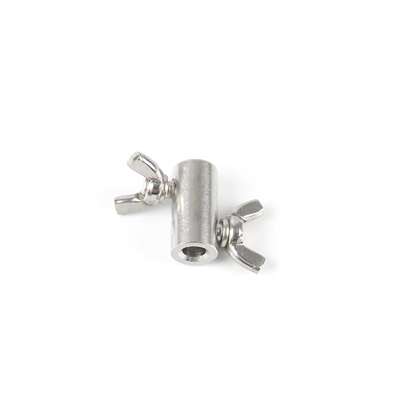 Abrazaderas De Cuerda De Cable 10 Uds. De Cuerda Acero Inoxidable 304, Cierres Manuales, Hebilla Mariposa For Clip Alambre Doble 1,5/2/3/4/5/6/8mm(For 12mm wire)