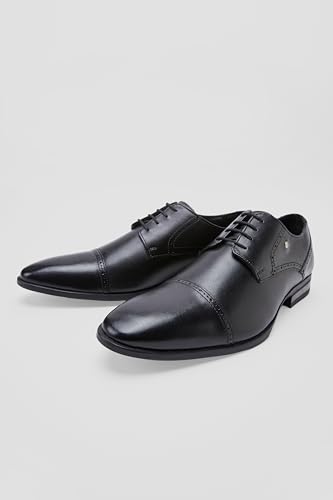 Image of Hush Puppies Mens Newyork - Toecap Lace-Up Shoes