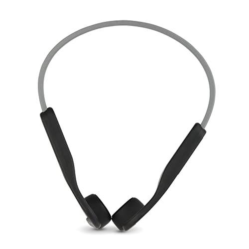Image of Aiwa Bone Conducting Wireless Headphones - Open-Ear Wireless Bluetooth 5.0 Sports Headphones, 6 Hours Playtime, IPX5 Waterproof Earphones for Gym, Running, Hiking, and Cycling, Black