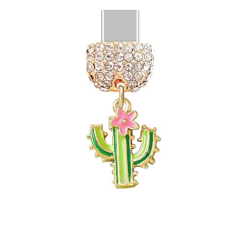 Bijou de téléphone en cristal de qualité supérieure pour connecteur de charge USB-C