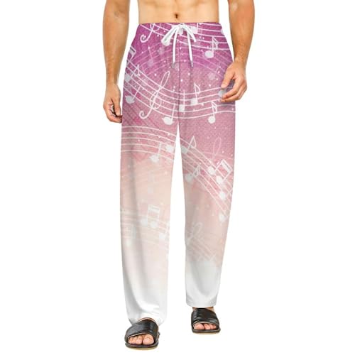 Vêtements de nuit pantalon long rose fin des nuits froides en taille S