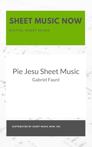 Pie Jesu Sheet Music