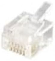 Equip Modularstecker Western 6P6C RJ12 100 Stück