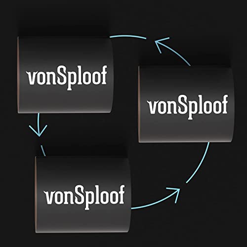 vonSploof Personal Air Filter To Trap Smoke & Odor - Easy To Use & Long Lasting Replacement Smoke Filter up to 500+ uses I Eliminate Smoke For Your Buddy and You with Smoke Catcher I Sploof Vaporizer