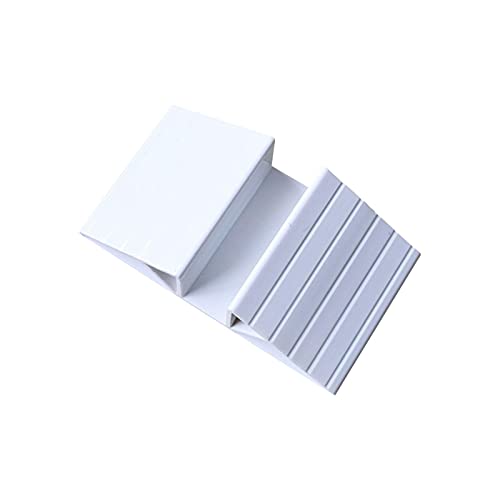 huitailang Accessoires De Renfort De Triangle De Garde-Corps De Barrière De Sécurité pour Enfants Raccord De Renfort De Triangle Accessoires Stables pour Porte De Clôture, Matériau Durci en PVC Cover