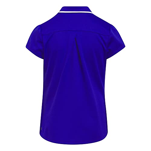 adidas Camisa polo texturizada para meninas