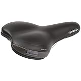 O-Zone Base-Cut Velo Sattel Plush D2-Uni, Black, 262 x 165 mm