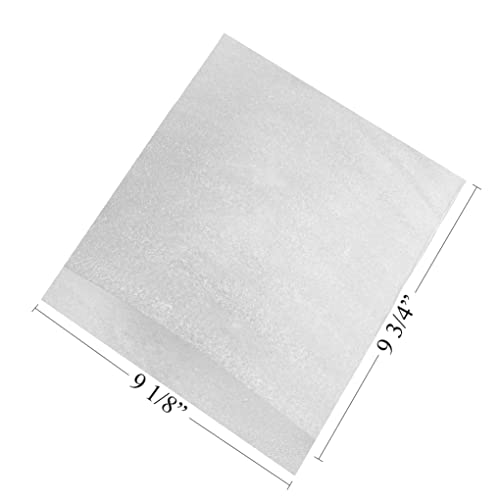 Uboxes 9 1/8''X9 3/4'' Foam Pouches For Bowls (25 Pack) Protect Dishes, White, Foampouch909 #TOP2