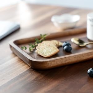 Lot De 3 Plateaux De Service En Bois Pour Bouteille De Vin, Plateau De Service Flottant Pour Fete Assiettes A Fromage Pour Mariage 86199300