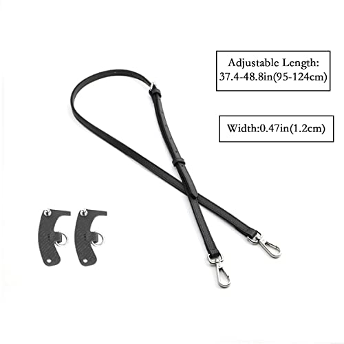 Jiesinlov Leather Bag Straps Conversion Kit for Longchamp Le Pliage Mini Pouch,Purse Strap Crossbody Adjustable Replacement