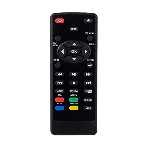 Remote Control with Battery for SANYO NC453UL Blu-ray Player FWBP706F FWBP706FC FWBP706FA