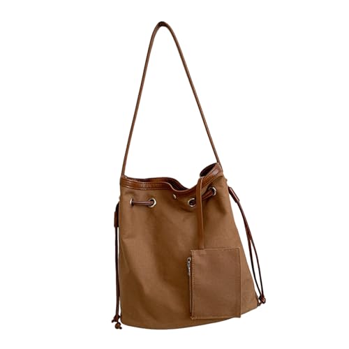 Sac en toile avec cordon de serrage et large bandoulière confort