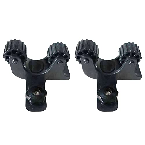 SMELEYOU Boat Paddle Holder,Kayak Hardware, Kayak Paddle Holder Kayak Track Mount Kayak Rail Oar Holder for Kayak Fishing Accessories Kayak Accessories 2Pcs