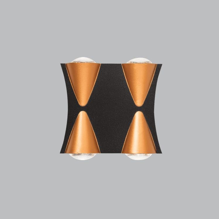 Golden up Down Outdoor/Indoor Wall Light