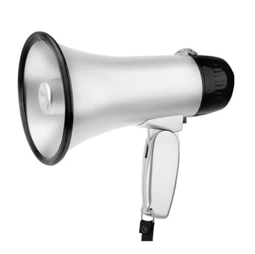 Mégaphone haut-parleur pliable avec volume réglable pour événement extérieur et arbitre